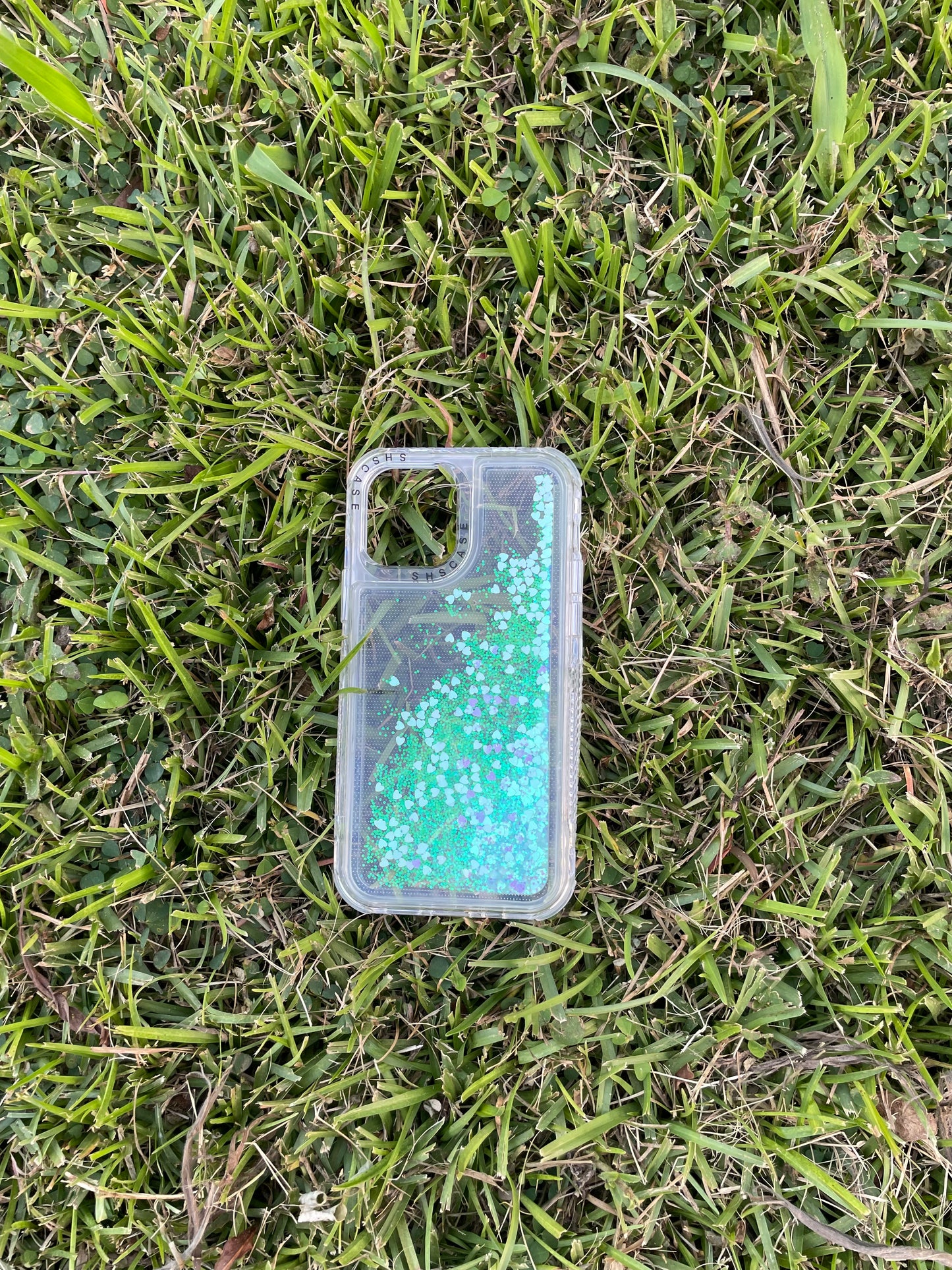 Clear Shimmery Cover
